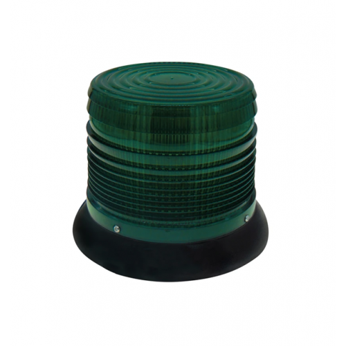 Φάρος μεσαίος LED strobe περιστρεφόμενος 24V DC 135x125mm πράσινος IP40 C-400 CNTD