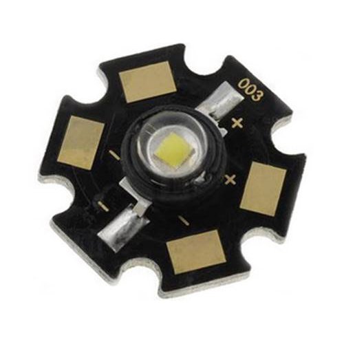 Led star 3watt υψηλής φωτεινότητας 3v 700mA 6000 kv Day light RL-C18C4HW