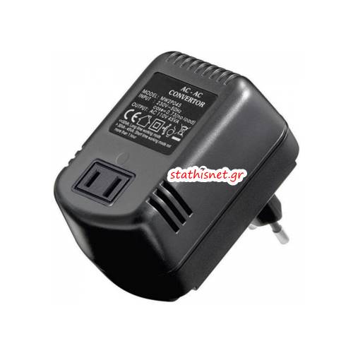 Converter αυτομετασχηματιστής 230V AC IN -> OUT 100-120V AC 45W 2.4A 2P045 Minwa