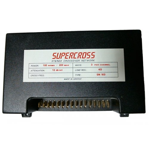 Crossover 3 δρόμων 4Ω 200W SN-103 SuperCross