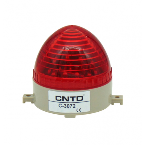 Φάρος μικρός LED strobe 12V DC 85x75mm κόκκινος IP40 C-3072 CNTD
