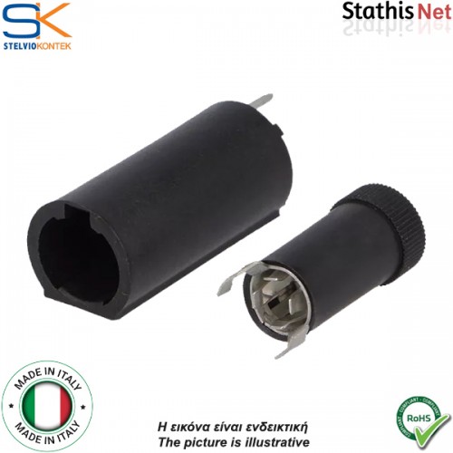 Ασφαλειοθήκη PCB 5x20mm 10A PTF/45 Stelvio Kontek