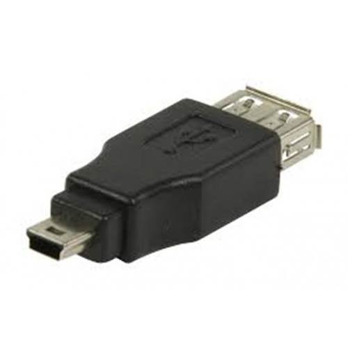 Αντάπτορας USB 2.0 A θηλυκό -> USB mini 5pin αρσενικό CCGP60902BK Nedis
