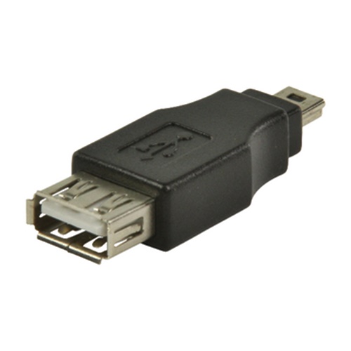 Αντάπτορας USB 2.0 A θηλυκό -> USB mini 5pin αρσενικό CCGP60902BK Nedis