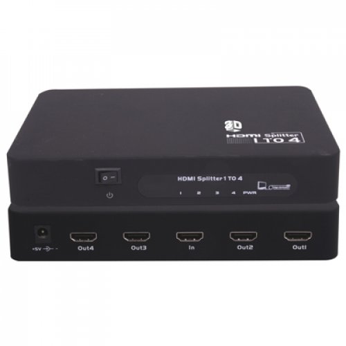 Splitter HDMI 1.4V 3D 1 In -> 4 Out TV VE 638 Viewcon