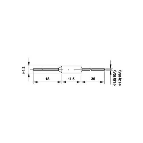 Ασφάλεια θερμική 250V 10A 172°C ΤΗ172 HOL