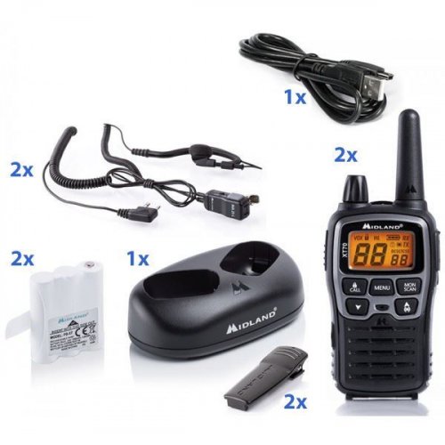 Walkie talkie PMR XT70 Midland