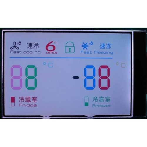 LCD display graphics TFT 5'' μπλέ 144χ104mm