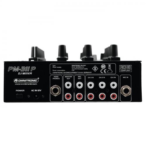 Μίκτης ήχου 3 ch USB PM-311P Omnitronic