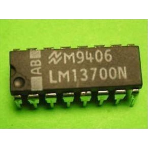 IC Transconductance Amplifiers Dual OP LM13700N