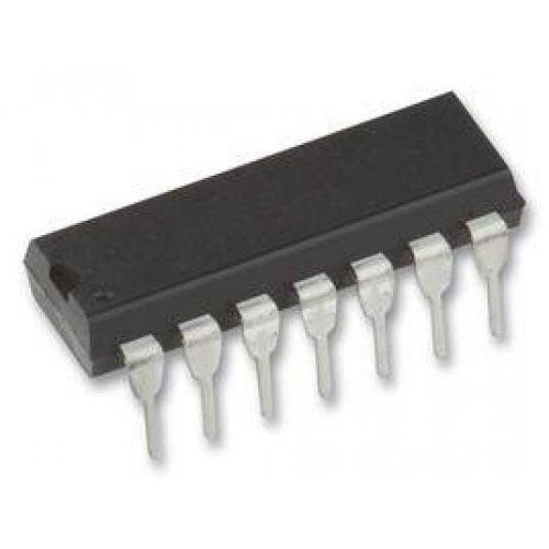 IC operational amplifier 1MHz Ch4 DIP14 ±1.5÷13VDC,3÷26VDC LM2902N