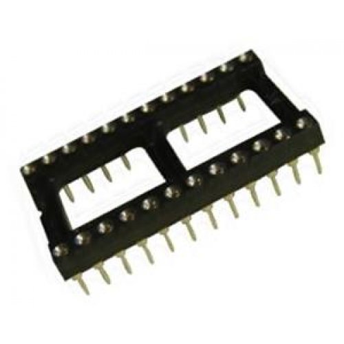 Βάση IC PCB DIP 32pin 15.24mm 2.54mm επίχρυση Garry