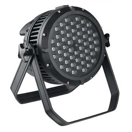 Φωτιστικό προβολέας Led RGBW 54x3W Μαύρο IP65 ST-1016