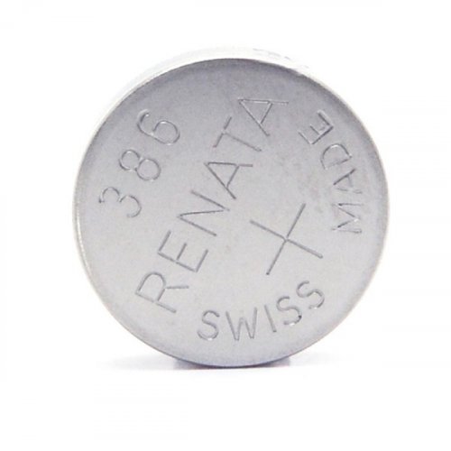 Μπαταρία κουμπί Silver Oxide H/D 1.55V 386 Renata