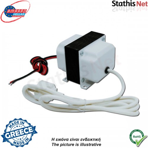 Τροφοδοτικό 230V -> 12V DC 5A για μοτέρ σούβλας PAS-5A Amarad