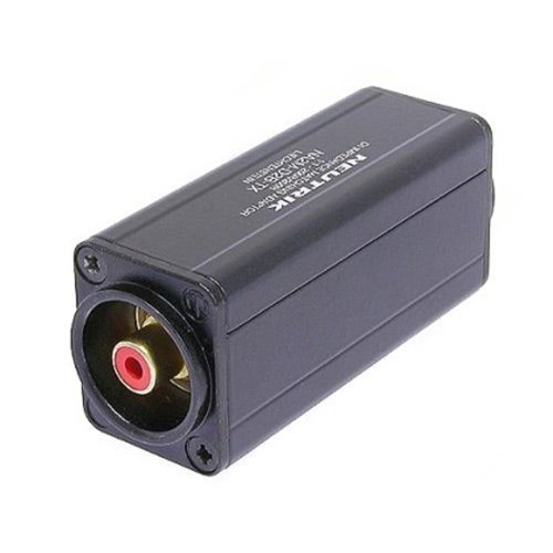 Αντάπτορας φίλτρο 3 pole XLR θηλυκό -> RCA/phono socket, red coded NA2F-D2B-TX Neutrik