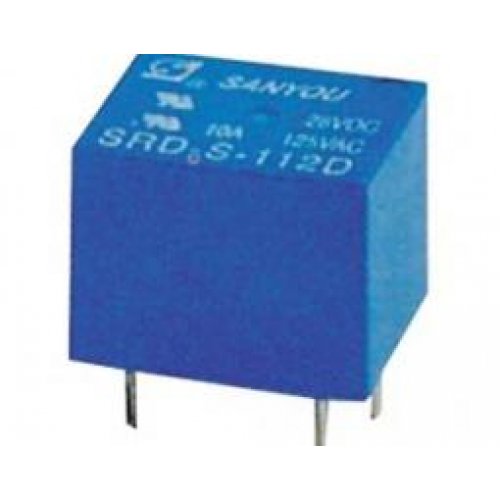 Relay ultra-miniature 6V DC 10A 1Pin SRD-S-106D SANYOU