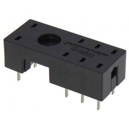 Βάση relay mini τυπωμένου PCB 2 επαφών pinning 5mm RP-78602 TYCO