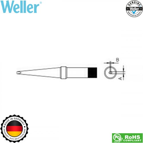 Μύτη κολλητηριού 3.2x1.2mm PT M8 Weller