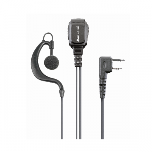 Μικρομεγάφωνο Handsfree C-Earset με PTT 2-pin Kenwood MA-21LK PRO Midland