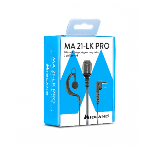 Μικρομεγάφωνο Handsfree C-Earset με PTT 2-pin Kenwood MA-21LK PRO Midland