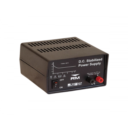 Τροφοδοτικό πάγκου γραμμικό 230V AC -> 13.5V DC 5A/7A 1 καναλιού σταθερής τάσης LPS-107 RM Italy