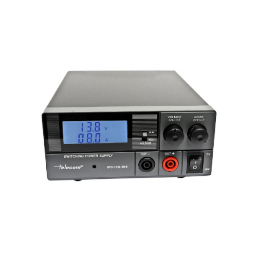 Τροφοδοτικό πάγκου switching 230V AC -> 9-16V DC 20A/25A 1 καναλιού με φίλτρο θορύβου AV-825-NF Telecom