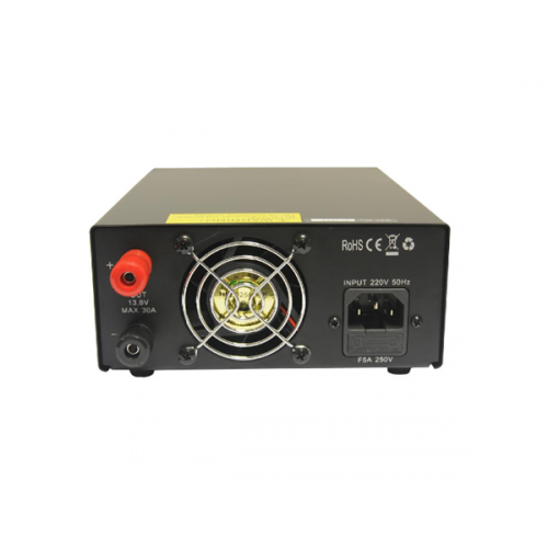 Τροφοδοτικό πάγκου switching 230V AC -> 9-16V DC 20A/25A 1 καναλιού με φίλτρο θορύβου AV-825-NF Telecom Τροφοδοτικό πάγκου switching 230V AC -> 9-16V DC 20A/25A 1 καναλιού με φίλτρο θορύβου AV-825-NF Telecom