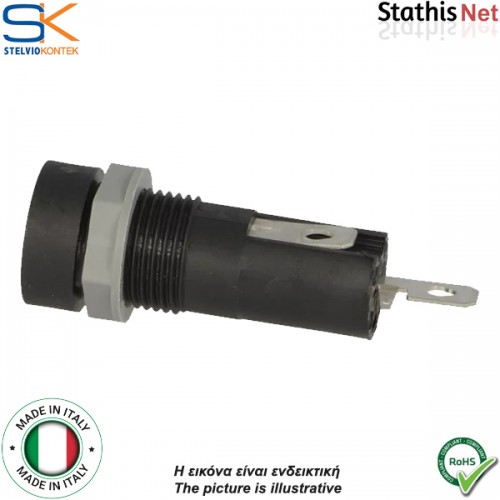 Ασφαλειοθήκη βιδωτή σασί 5x20mm 10A PTF/70 Stelvio Kontek