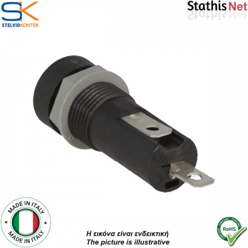 Ασφαλειοθήκη βιδωτή σασί 5x20mm 10A PTF/70 Stelvio Kontek