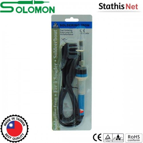 Κολλητήρι κεραμικό 25W 230V μπλε SR-982C Solomon