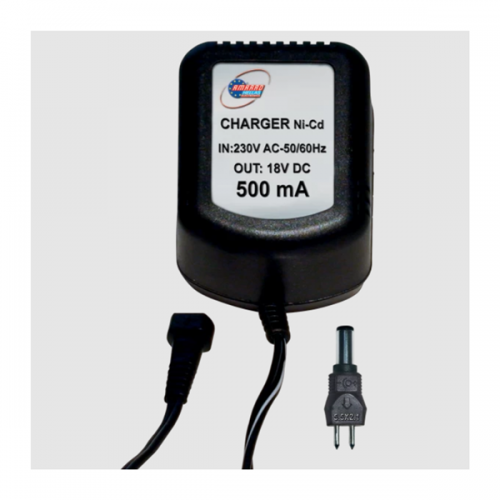 Φορτιστής μπαταριών 18V 500mA Ni-Cd, Ni-MH