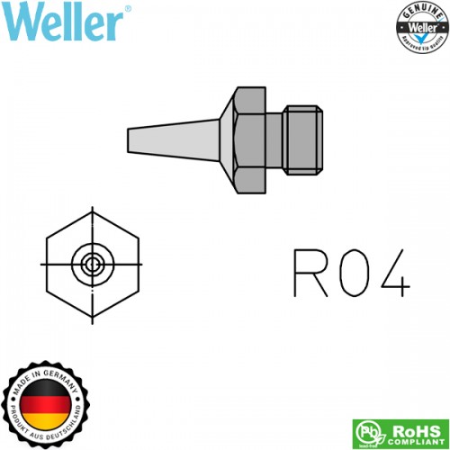 Ακροφύσιο θερμού αέρα 1.2mm R04 T0058727821 Weller