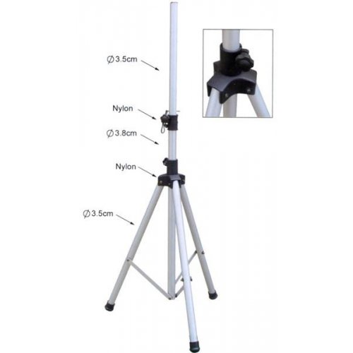 Βάση Επαγγελματικών Ηχείων Ασημί KYS-103