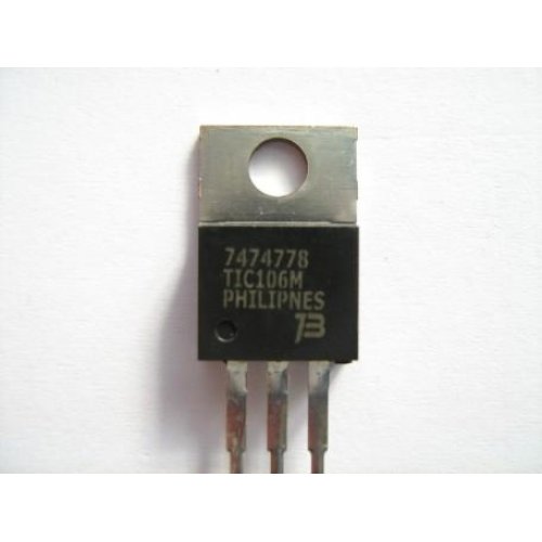 TRIAC 4A 400V TO-220AB ΜΕΤΑΛΛΙΚΟ TIC106D