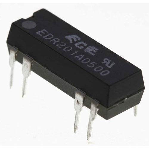 Reed Relay 5V DC 1A DIP 1 Επαφής 1C/O EDR201A0500