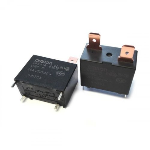 Relay μεσαίο 12V DC 2pins SPST-NO SOLDER R2S G4A-1A-E-DC12 OMRON