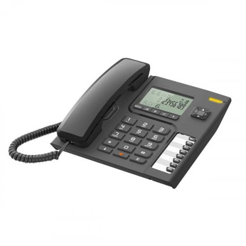 Τηλέφωνο σταθερό με αναγνώριση κλήσης μαύρο T76 Alcatel