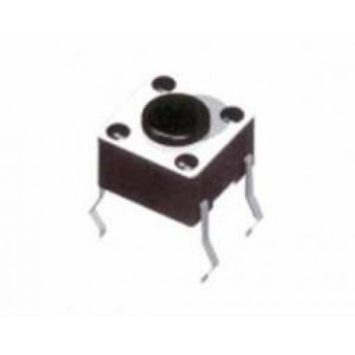 Tact switch 6x6x4.3mm 4pin 160gF 1105NBF