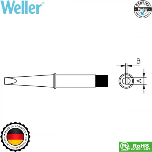 Μύτη κολλητηριού 3.2mm CT6 C7 Weller