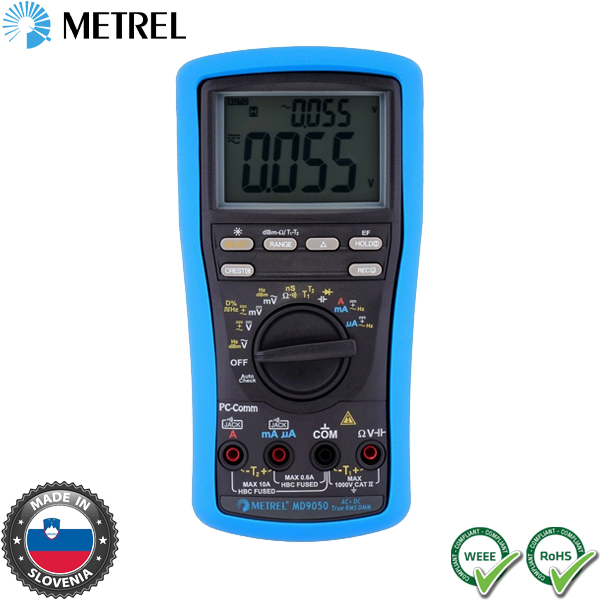 Πολύμετρο ψηφιακό autorange TRMS MD-9050 Metrel