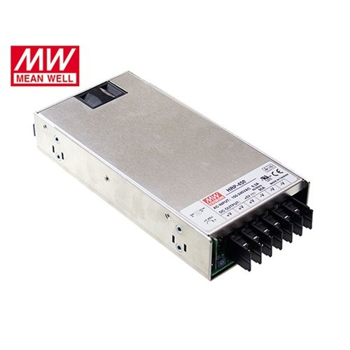 Τροφοδοτικό switch 230V IN -> OUT 24VDC 450W 18.8A κλειστού τύπου PFC HRP450-24 Mean Well