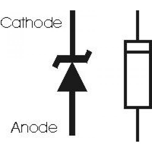 Zener 0.5W 2,4V BZX79C2V4 DO-35