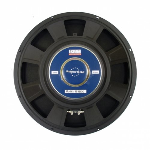 Μεγάφωνο woofer 15" 8Ω 300W σκληρού διπλού κώνου 1536DC