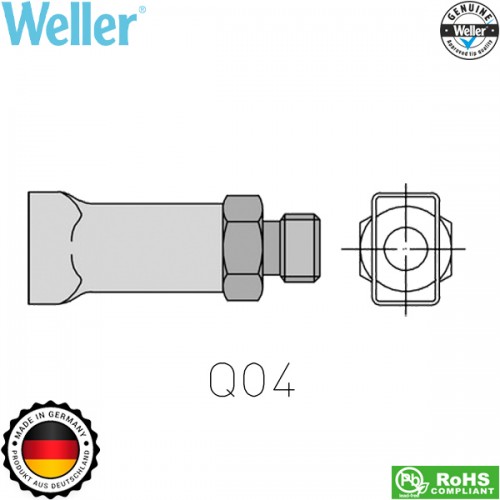 Ακροφύσιο θερμού αέρα 9x6mm Q04 T0058727778N Weller