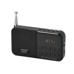 Ραδιόφωνο FM Μαύρο DR 740 SD Trevi