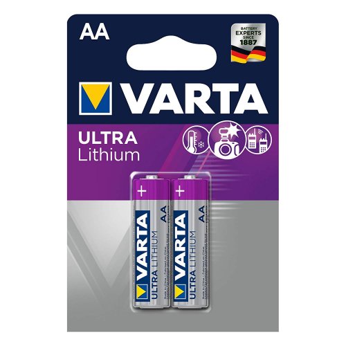 Μπαταρία Λιθίου LR06 AA BL2pcs 6106 Ultralithium VARTA