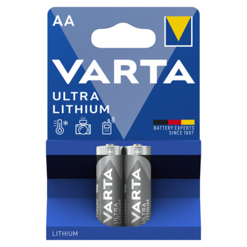 Μπαταρία Λιθίου LR06 AA BL2pcs 6106 Ultralithium VARTA