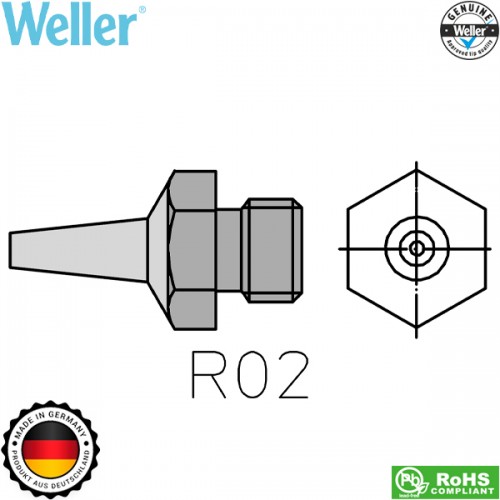 Ακροφύσιο 0.8mm θερμού αέρα R02 T0058727823 Weller