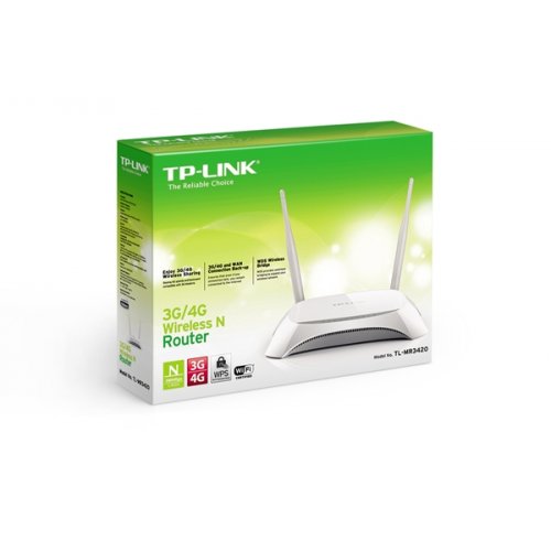 Modem Router Ασύρματο 3G/4G N TL-MR3420 TP-LINK